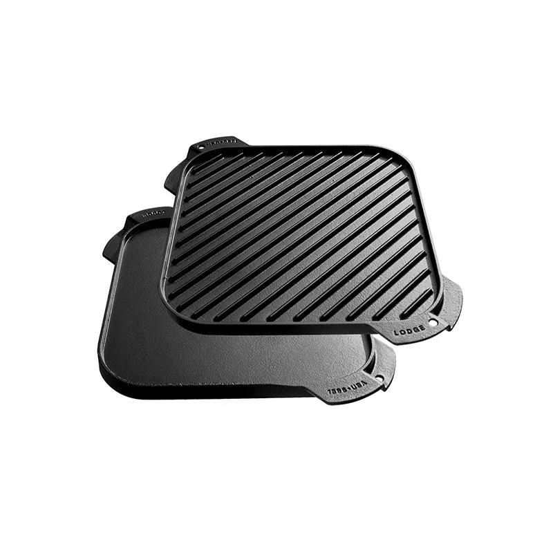 Lodge Cast Iron 10.5 Inch Reversible Grill/Griddle Lodge Cast Iron 10.5 Inch Reversible Grill/Griddle