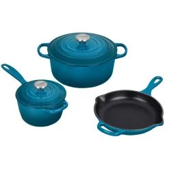 Frying Pans & Skillets Le Creuset 5-Piece Signature Cast Iron Set