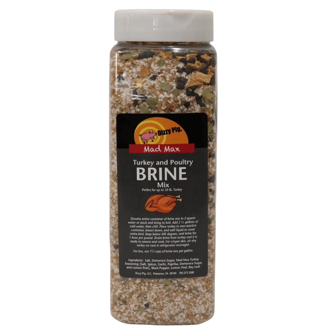 Dizzy Pig: Mad Max Turkey Brine Dizzy Pig: Mad Max Turkey Brine