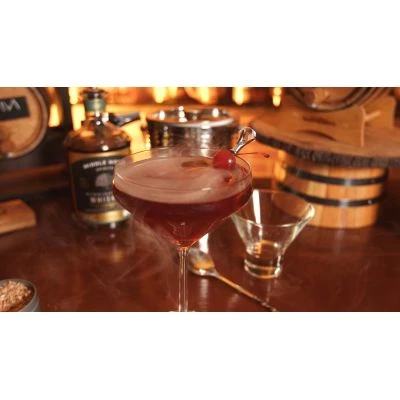 Thousand Oaks Barrel Co. Cocktail Sets & Kits Foghat™ Smoked Manhattan Cocktail Kit 6 Thousand Oaks Barrel Co. Cocktail Sets & Kits Foghat™ Smoked Manhattan Cocktail Kit