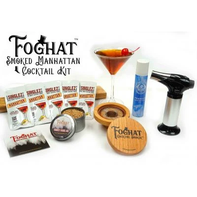 Thousand Oaks Barrel Co. Cocktail Sets & Kits Foghat™ Smoked Manhattan Cocktail Kit 1 Thousand Oaks Barrel Co. Cocktail Sets & Kits Foghat™ Smoked Manhattan Cocktail Kit