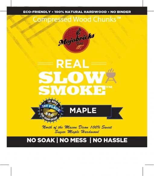 Mojobricks Bar-B-Qubes MAPLE (medium Size) Wood Chunks & Wood Chips 1 Mojobricks Bar-B-Qubes MAPLE (medium Size) Wood Chunks & Wood Chips