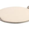 Pizzacraft 15" Round Pizza Stone With Stainless Steel Tray