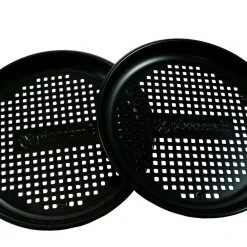 Pizzacraft 8" Porcelain-Coated Personal Pizza Pan – Set Of 2