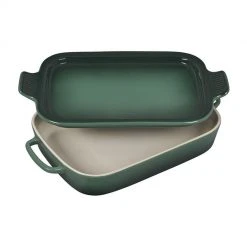 Le Creuset Rectangular Dish W/Platter Lid Baking Dishes 17 Le Creuset Rectangular Dish W/Platter Lid Baking Dishes