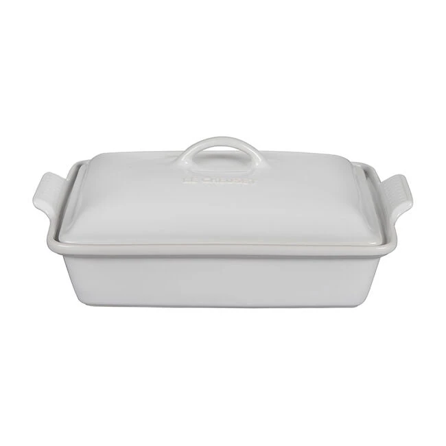 Baking Dishes Le Creuset Heritage Covered Rectangular Casserole Dish 4 Qt. Baking Dishes Le Creuset Heritage Covered Rectangular Casserole Dish 4 Qt.