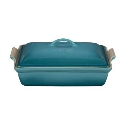 Baking Dishes Le Creuset Heritage Covered Rectangular Casserole Dish 4 Qt. 4 Baking Dishes Le Creuset Heritage Covered Rectangular Casserole Dish 4 Qt.