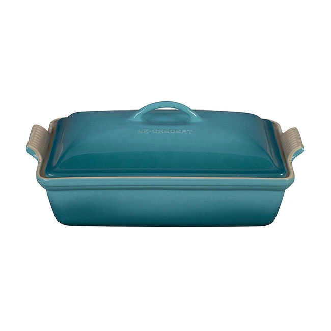 Baking Dishes Le Creuset Heritage Covered Rectangular Casserole Dish 4 Qt. Baking Dishes Le Creuset Heritage Covered Rectangular Casserole Dish 4 Qt.
