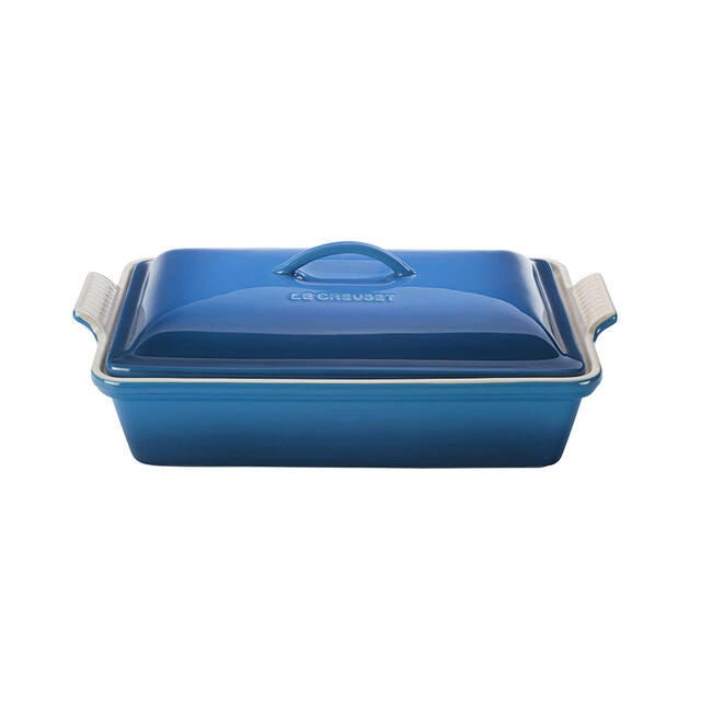 Baking Dishes Le Creuset Heritage Covered Rectangular Casserole Dish 4 Qt. Baking Dishes Le Creuset Heritage Covered Rectangular Casserole Dish 4 Qt.