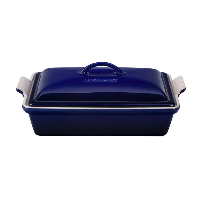 Baking Dishes Le Creuset Heritage Covered Rectangular Casserole Dish 4 Qt. Baking Dishes Le Creuset Heritage Covered Rectangular Casserole Dish 4 Qt.
