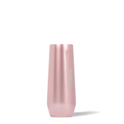 Corkcicle. Rosé Metallic Stemless 7oz Flute