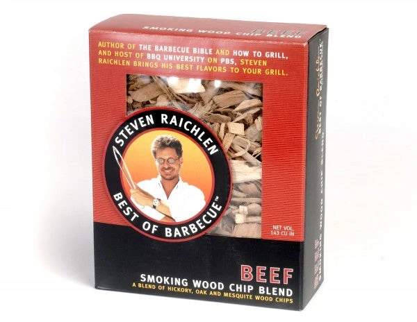 Steven Raichlen Best Of Barbeque™ Wood Chunks & Wood Chips Steven Raichlen Beef Smoking Wood Chip Blend 1 Steven Raichlen Best Of Barbeque™ Wood Chunks & Wood Chips Steven Raichlen Beef Smoking Wood Chip Blend