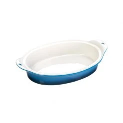 Lodge Cast Iron Baking Dishes Lodge 8 X 11.75 Inch Stoneware Baking Dish, Blue