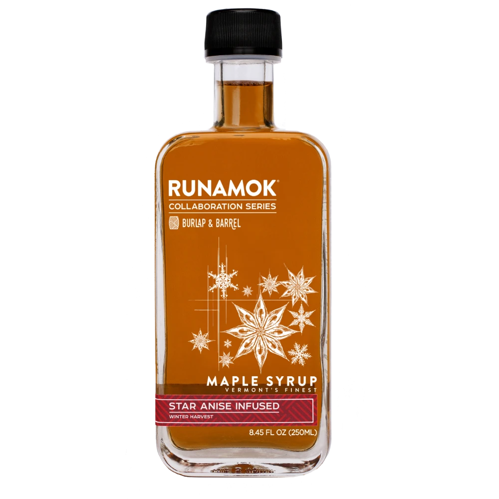 Runamok Maple Syrup Runamok: Winter Harvest Star Anise Infused Maple Syrup Syrups & Honeys Runamok Maple Syrup Runamok: Winter Harvest Star Anise Infused Maple Syrup Syrups & Honeys