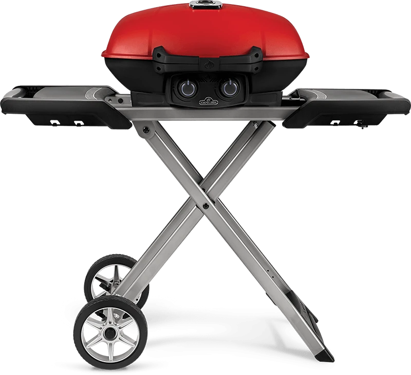 Napoleon TravelQ™ 285X And Scissor Cart With Griddle 1 Napoleon TravelQ™ 285X And Scissor Cart With Griddle