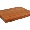 John Boos Rev. Edge Grain Cutting Board W/Grips-24x18x2.25in Cherry