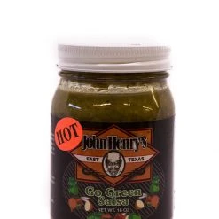 John Henry's: Go Green Salsa (Hot) Shop All Sauces