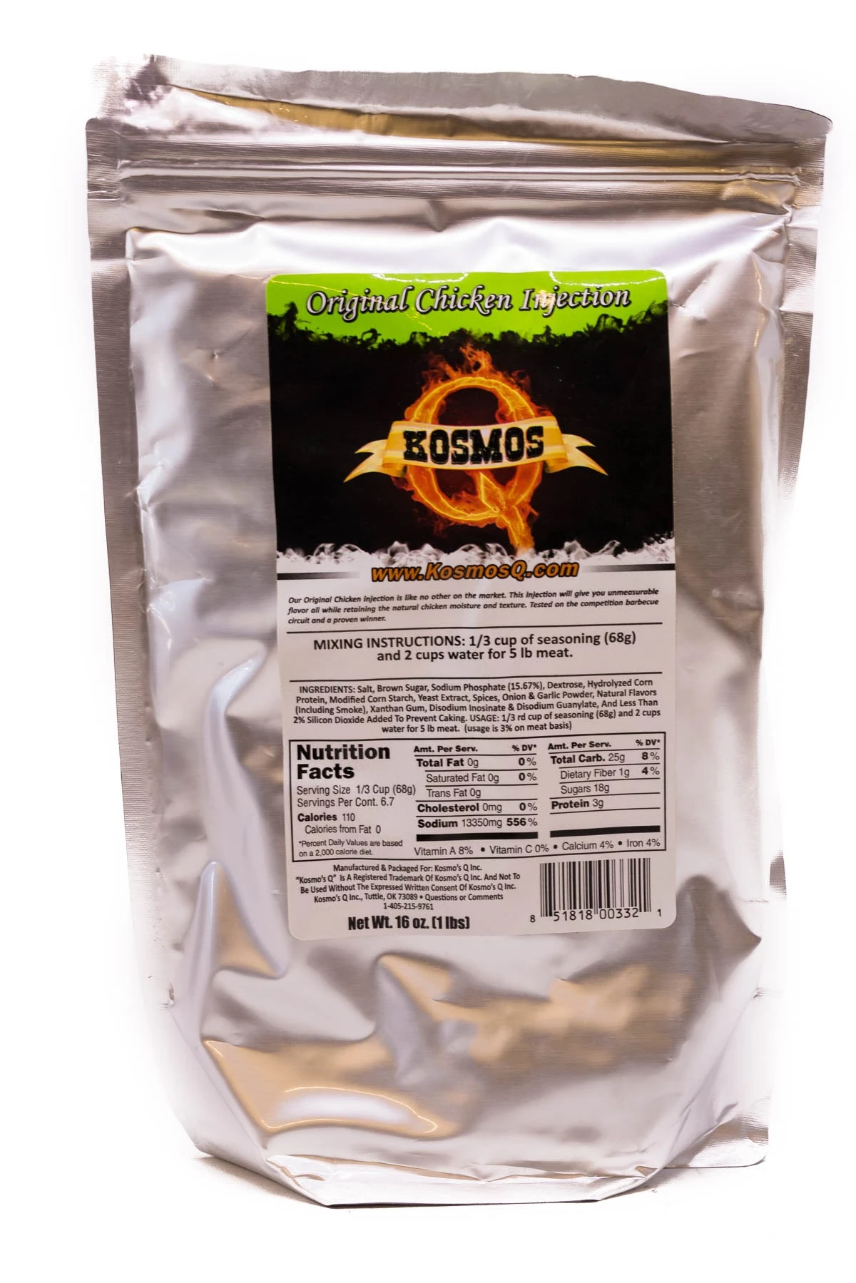 Brines, Injections & Marinades KosmosQ: Original Chicken Injection 1 Brines, Injections & Marinades KosmosQ: Original Chicken Injection