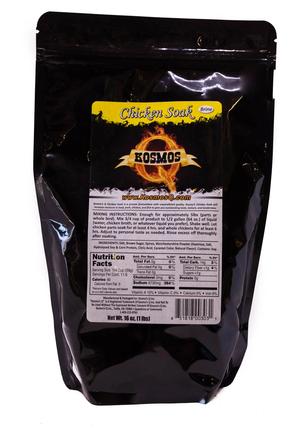 Brines, Injections & Marinades KosmosQ: Chicken Soak Brines, Injections & Marinades KosmosQ: Chicken Soak