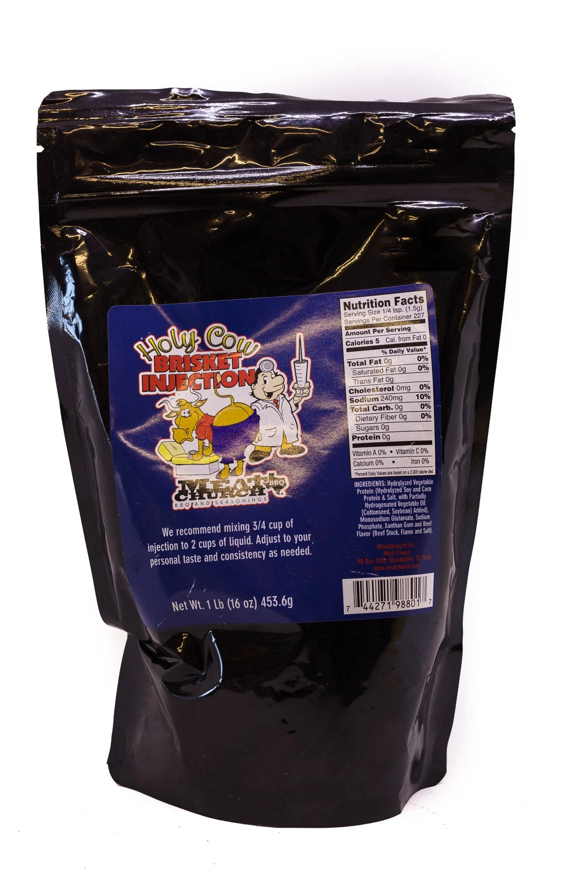 Meat Church: Holy Cow Brisket Injection Brines, Injections & Marinades 1 Meat Church: Holy Cow Brisket Injection Brines, Injections & Marinades