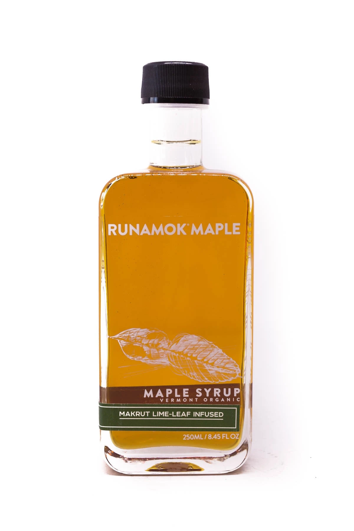 Runamok Maple Syrup Runamok: Makrut Lime-Leaf Infused Maple Syrup Runamok Maple Syrup Runamok: Makrut Lime-Leaf Infused Maple Syrup