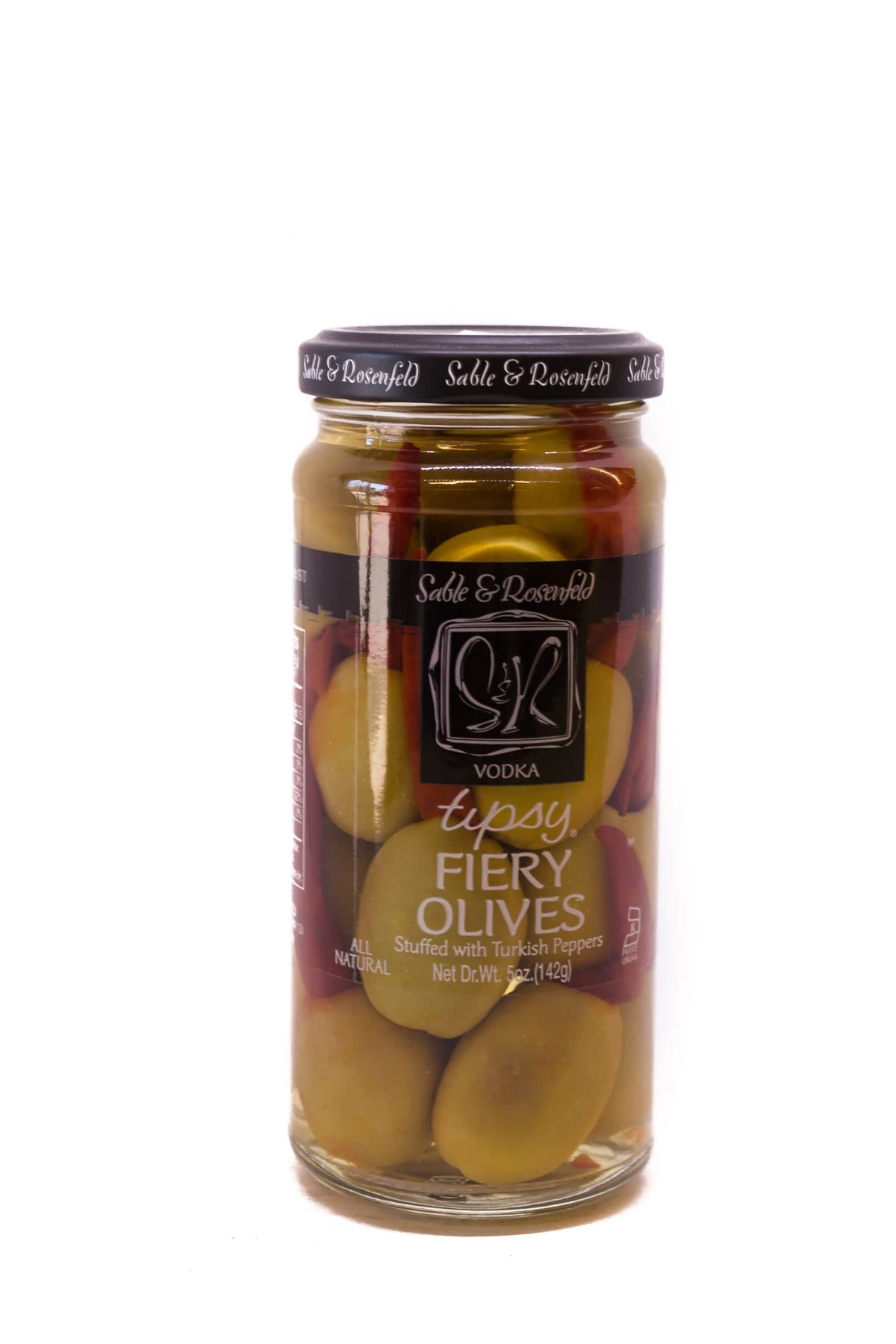 Sable & Rosenfeld: Vodka Tipsy Fiery Olives Sable & Rosenfeld: Vodka Tipsy Fiery Olives