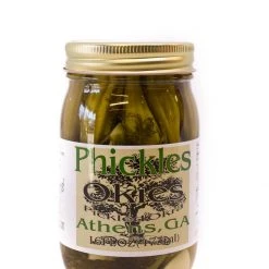 Phickles Pickles: Okies Pickled Okra Pickles & Snack Foods