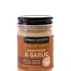 Seasonings Urban Accents: Manchego And Garlic Pizza Sauce