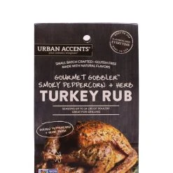 Urban Accents: Gourmet Gobbler Smoky Peppercorn & Herb Turkey Rub Shop All Rubs