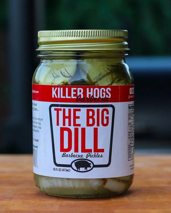 Killer Hogs Barbecue: The Big Dill Pickles Pickles & Snack Foods 1 Killer Hogs Barbecue: The Big Dill Pickles Pickles & Snack Foods
