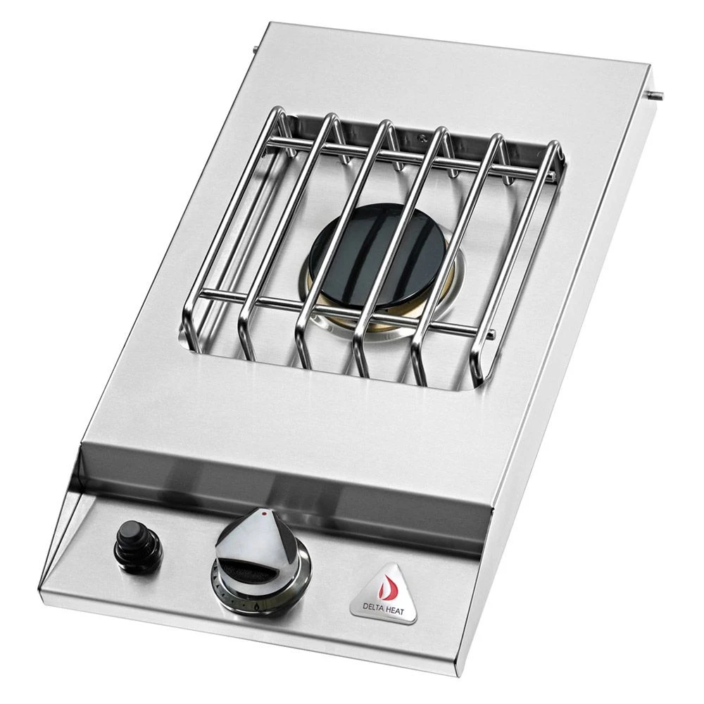 Delta Heat Single Side Burner, Drop In (LP) 1 Delta Heat Single Side Burner, Drop In (LP)