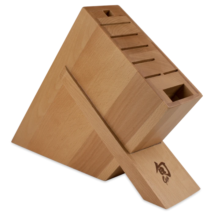 Shun Knives Shun 8-Slot Kickstand Block Shop All Knives 1 Shun Knives Shun 8-Slot Kickstand Block Shop All Knives