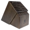 Shun Knives Shun 22-Slot Walnut Stained Block