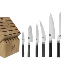Shun Knives Shop All Knives Shun Classic 9-Piece Chef's Choice Block Set