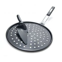 Grill Pro Non-Stick Pizza Grill Pan & Cutter