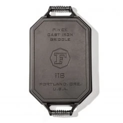 Finex Cast Iron Double Burner Griddle