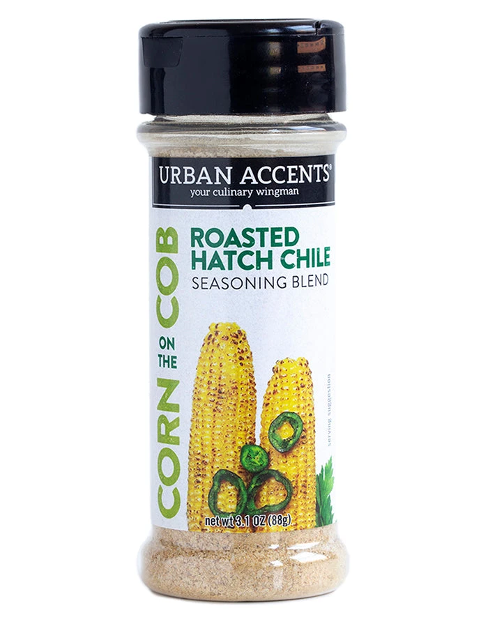 Urban Accents: Roasted Hatch Chili Corn On The Cob Seasoning 1 Urban Accents: Roasted Hatch Chili Corn On The Cob Seasoning
