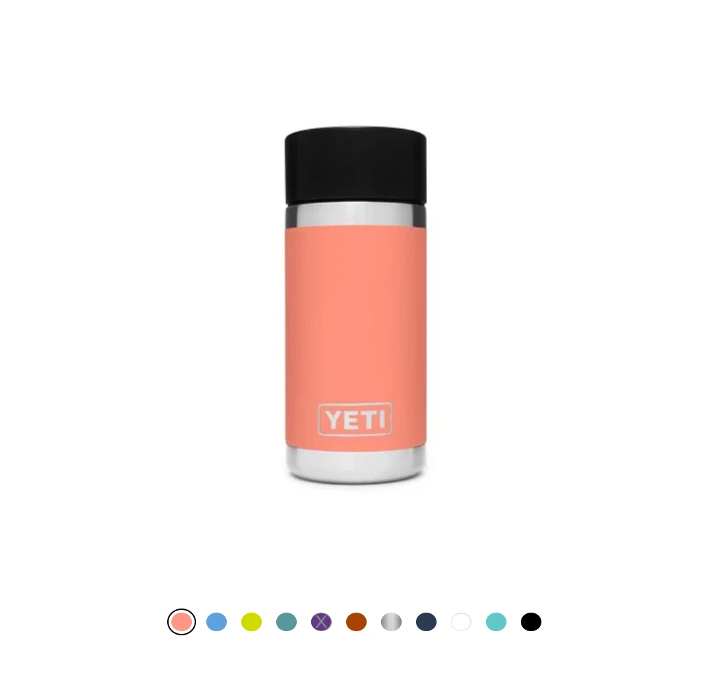YETI Rambler 12 Oz Bottle With Hotshot Cap YETI Drinkware 1 YETI Rambler 12 Oz Bottle With Hotshot Cap YETI Drinkware