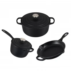 Frying Pans & Skillets Le Creuset 5-Piece Signature Cast Iron Set