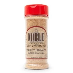 Seasonings Noble Smokeworks Maple Turbinado Smoked Raw Sugar
