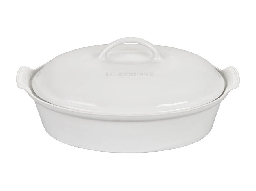 Baking Dishes Le Creuset Heritage Oval Casserole 4 Qt. 4 Baking Dishes Le Creuset Heritage Oval Casserole 4 Qt.