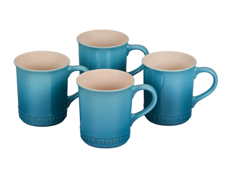 Le Creuset Seattle 400 Ml. Mugs, Set Of 4 2 Le Creuset Seattle 400 Ml. Mugs, Set Of 4
