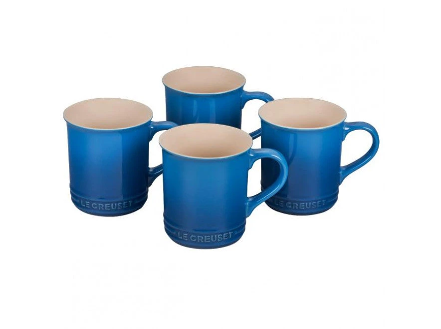 Le Creuset Seattle 400 Ml. Mugs, Set Of 4 5 Le Creuset Seattle 400 Ml. Mugs, Set Of 4