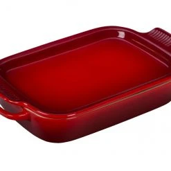 Le Creuset Rectangular Dish W/Platter Lid Baking Dishes 12 Le Creuset Rectangular Dish W/Platter Lid Baking Dishes