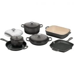 Le Creuset 10-Piece Cast Iron Set Frying Pans & Skillets 5 Le Creuset 10-Piece Cast Iron Set Frying Pans & Skillets