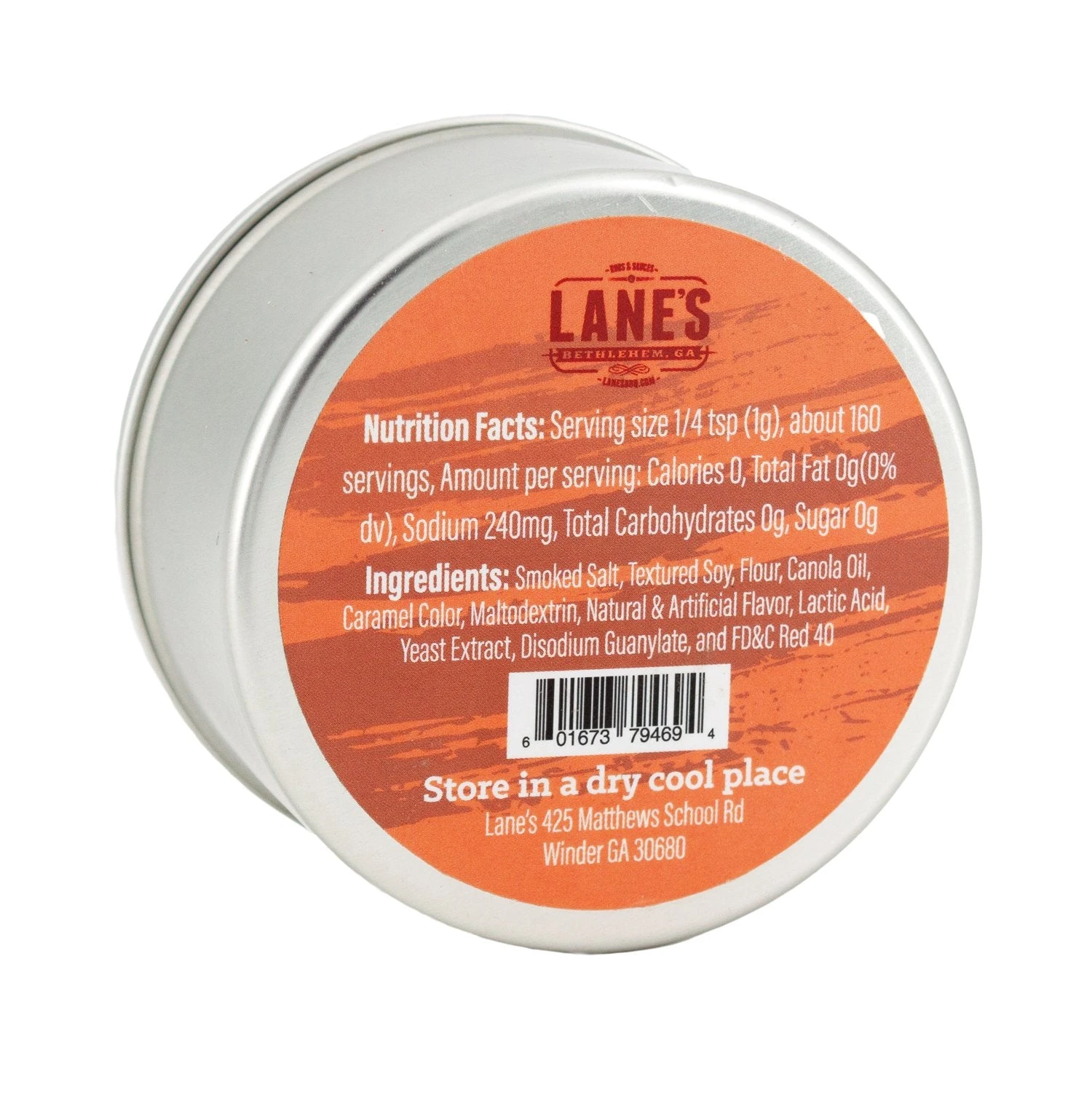 Lane's BBQ: Bacon Grit Smoked Finishing Salt Lane's BBQ: Bacon Grit Smoked Finishing Salt