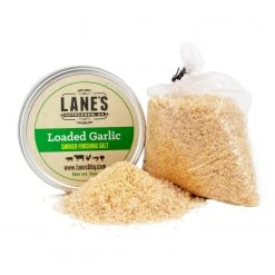 Shop All Rubs Lane's BBQ: Loaded Garlic Smoked Finishing Salt