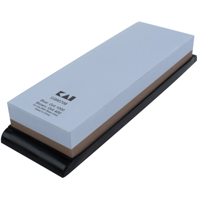 Shun Knives Shun 400/1000-Grit Combination Whetstone 1 Shun Knives Shun 400/1000-Grit Combination Whetstone