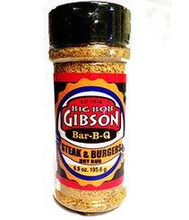 Big Bob Gibson Steak & Burgers Dry Rub 6.9oz