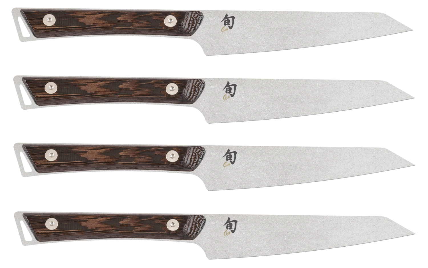 Shun Knives Shop All Knives Shun Kanso 4-Piece Steak Knife Set Shun Knives Shop All Knives Shun Kanso 4-Piece Steak Knife Set